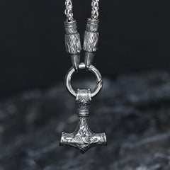 Raven & Hammer Stainless Steel Necklace