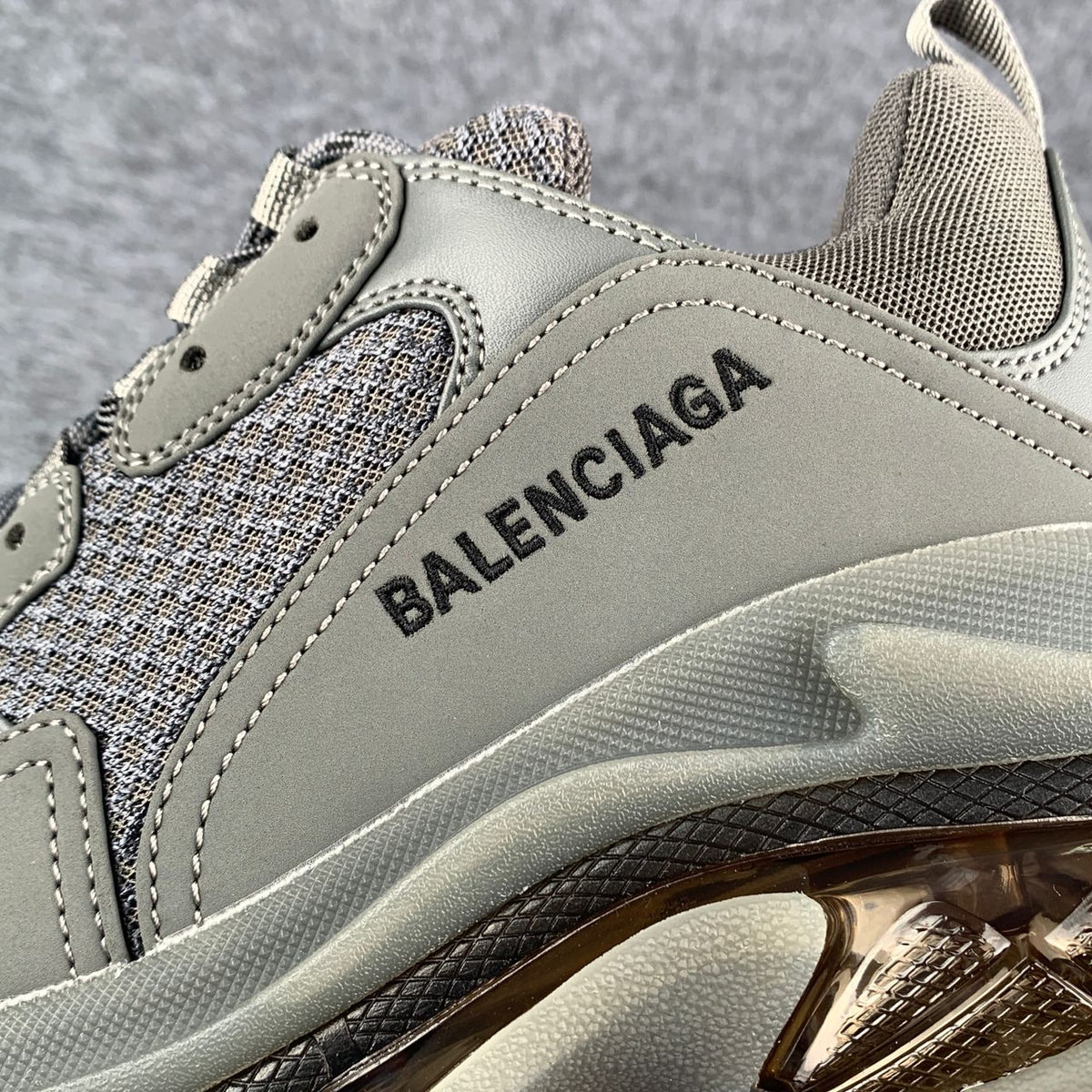 Balenciaga Triple S Sneaker 'Clear Sole - Dark Grey'
