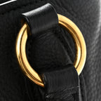 Vitello Daino Caribu Tote Black