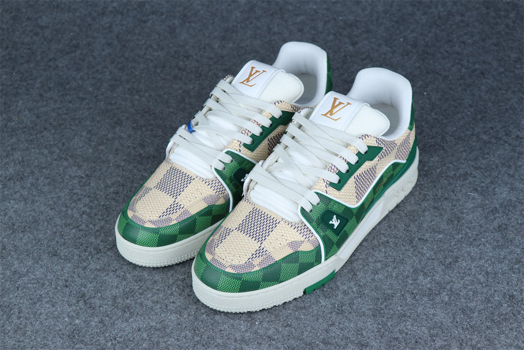 LV Trainer Damier 'White Green'