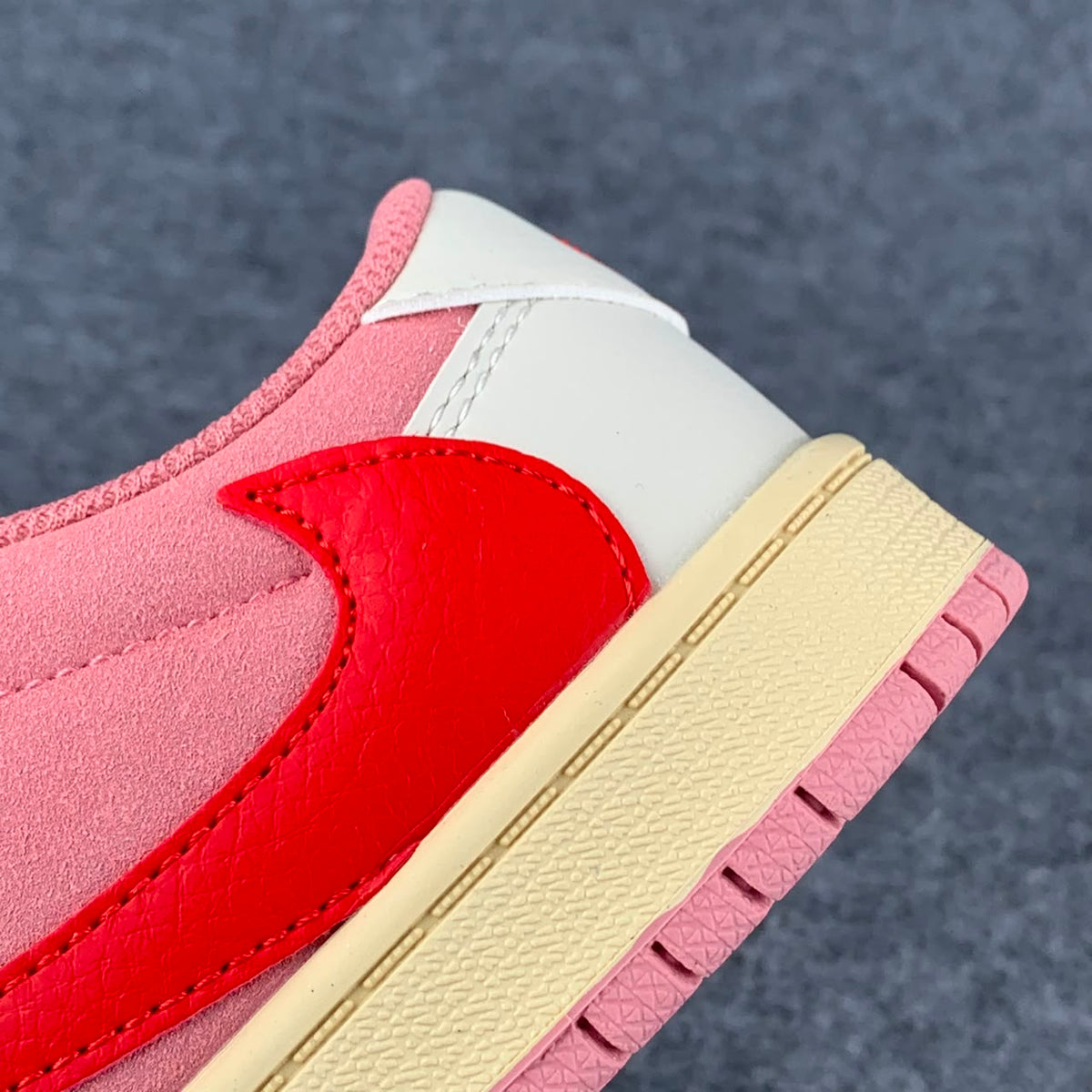 Travis Scott x Air Jordan 1 Retro Low OG PS 'Sail Tropical Pink'