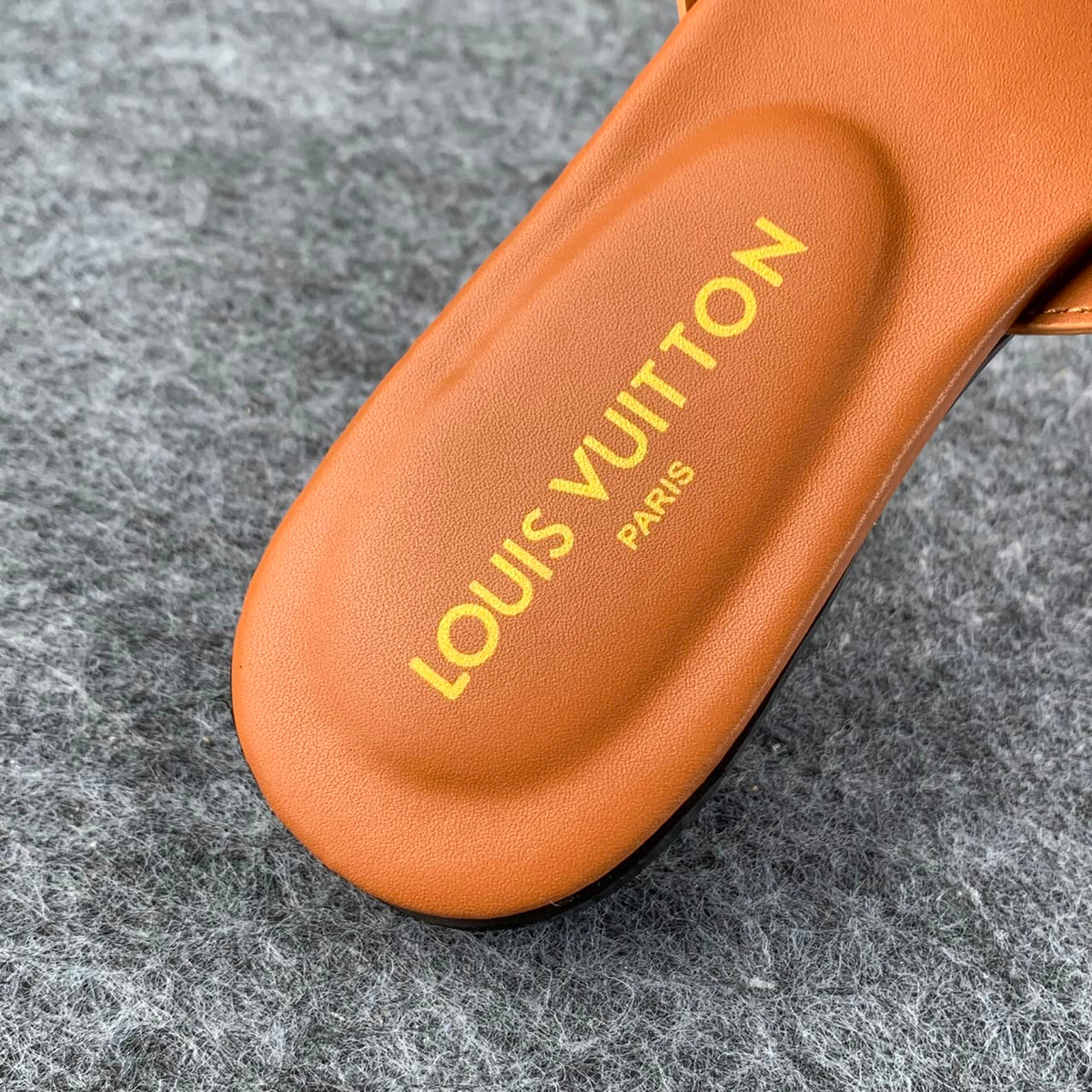 LV Isola Flat Mule 'Cognac'