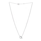 18K White Gold Diamond Finesse Pendant Necklace