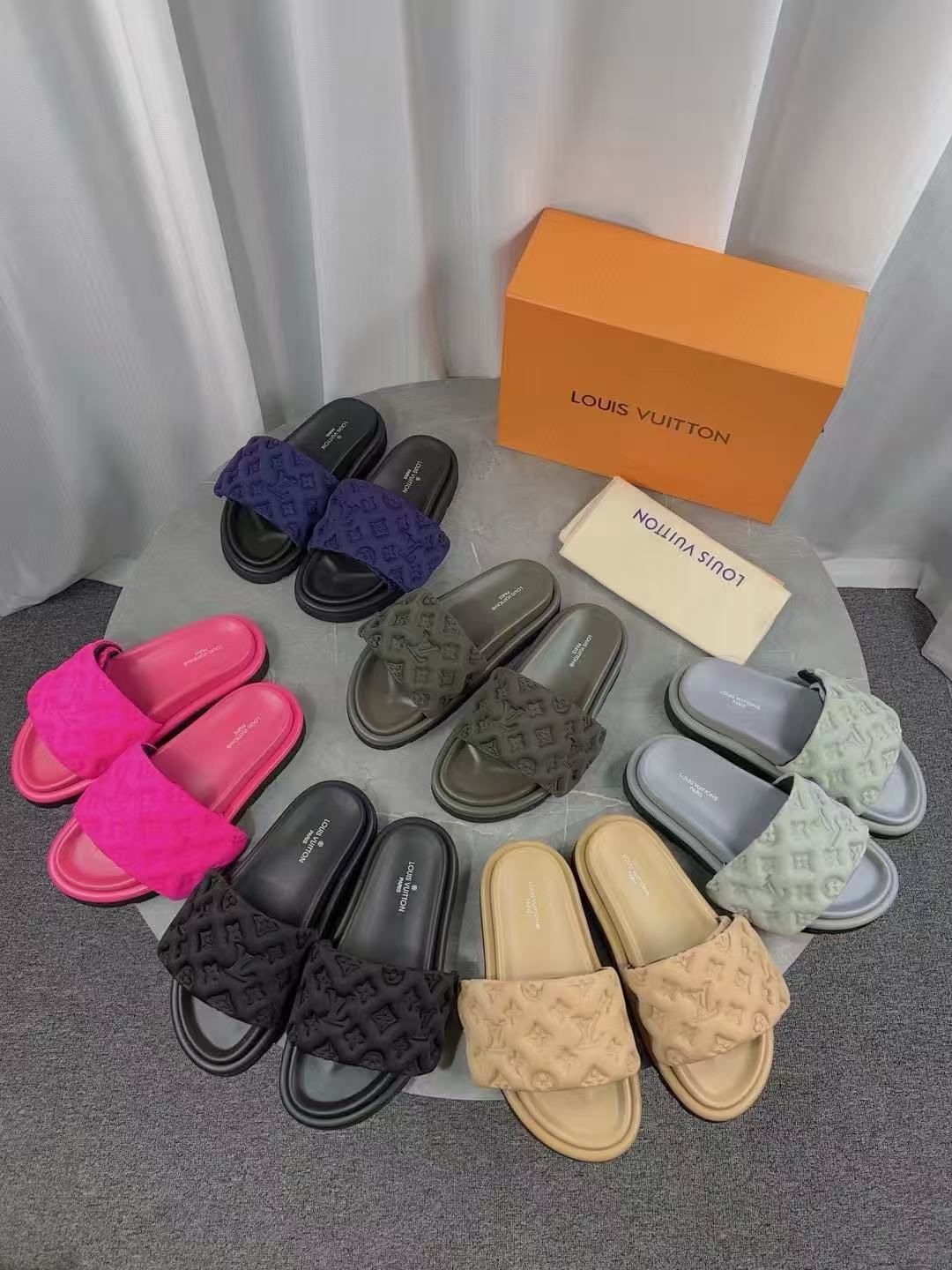 LV Pool Pillow Slides