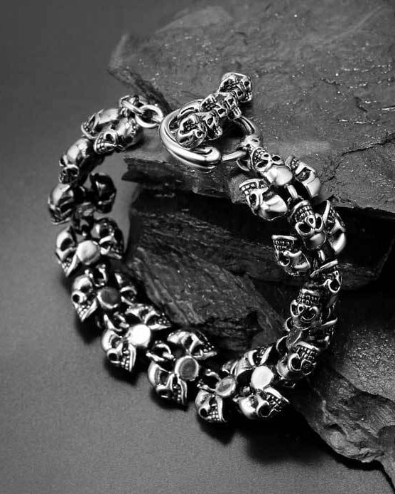 Skull 22cm Bracelet Main Image
