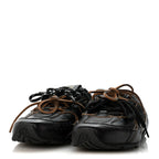 X NEW BALANCE Bleached Calfskin 530 SL Slip-On Sneakers Mules 37 Black