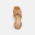 Coach Outlet Block Heel Sandal