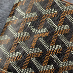 Goyard SLOT WALLET  'BLACK TAN'
