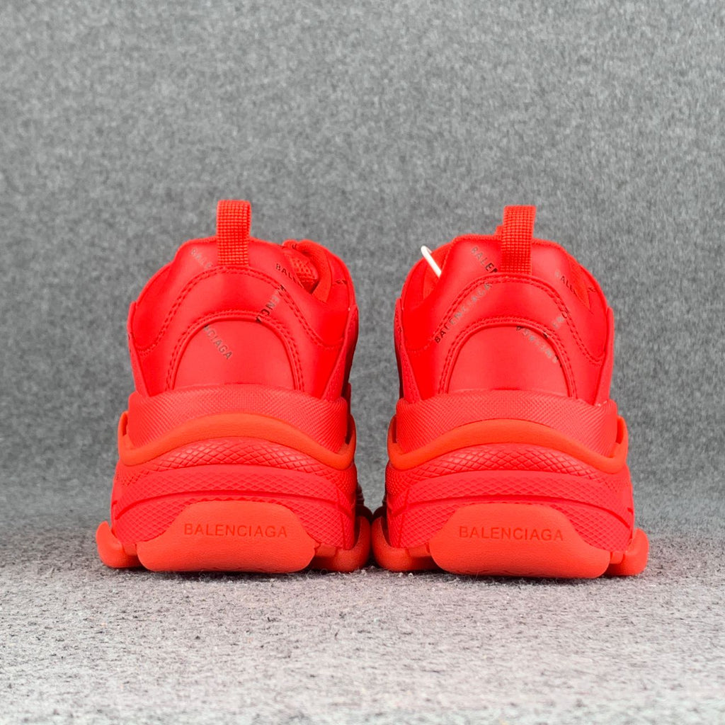 Balenciaga Triple S 'Allover Logo - Red'