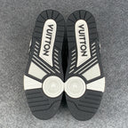 LV Trainer 'Black Monogram Denim’
