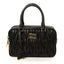 Nappa Matelasse Arcadie Top Handle Bag Sabbia Caffe