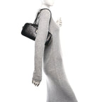 Naplak Patent Small Beau Top Handle Bag Black