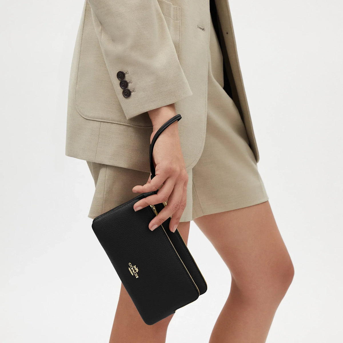 Coach Outlet Double Zip Wallet