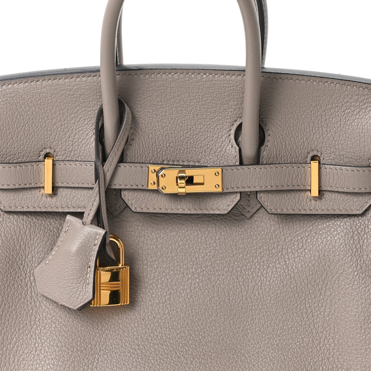 Taurillon Novillo Birkin 25 Gris Asphalte