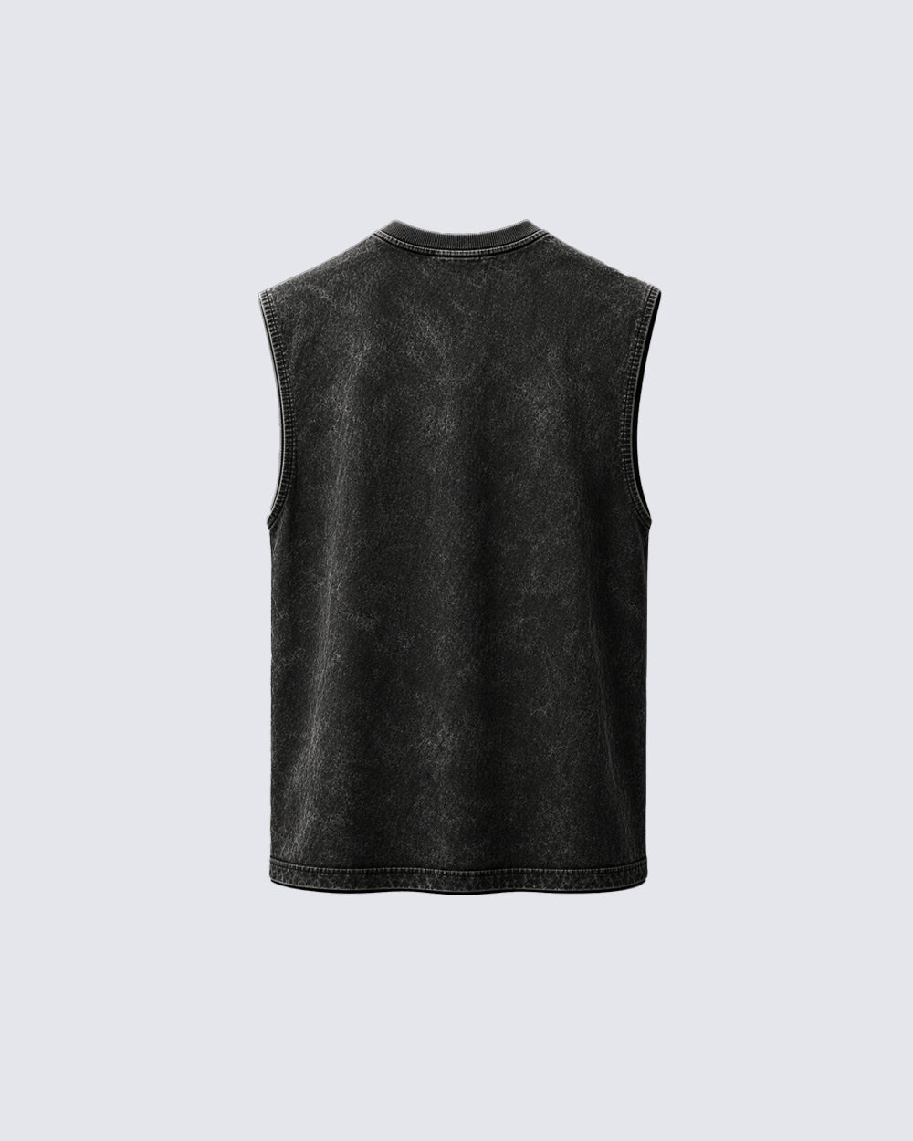 KIIKIO American Retro Design Frayed Sleeveless Vest