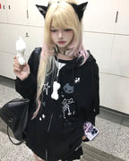 American Style Graphic Hoodie Subculture