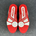 LV Trainer ' Red Monogram Denim '