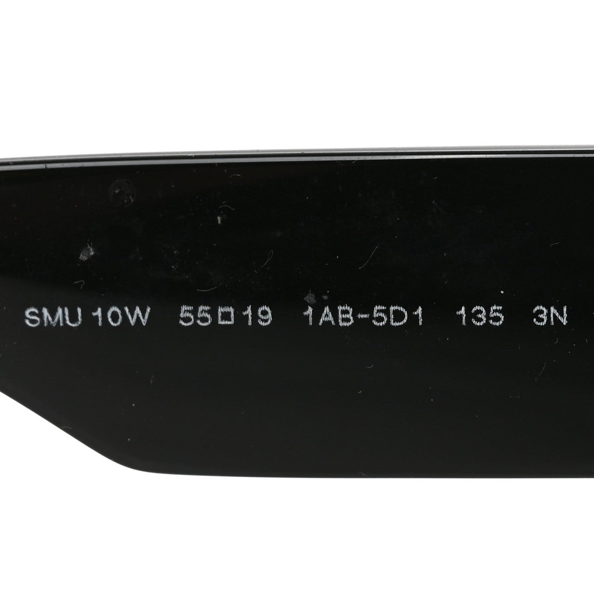 Acetate Glimpse Sunglasses SMU 10W Black