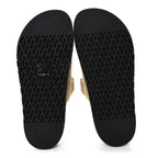 Suede Goatskin Womens Chypre Sandals 39 Beige Lin