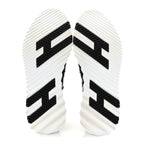 Knit Womens Flex Bolduc Sneakers 37 Black White