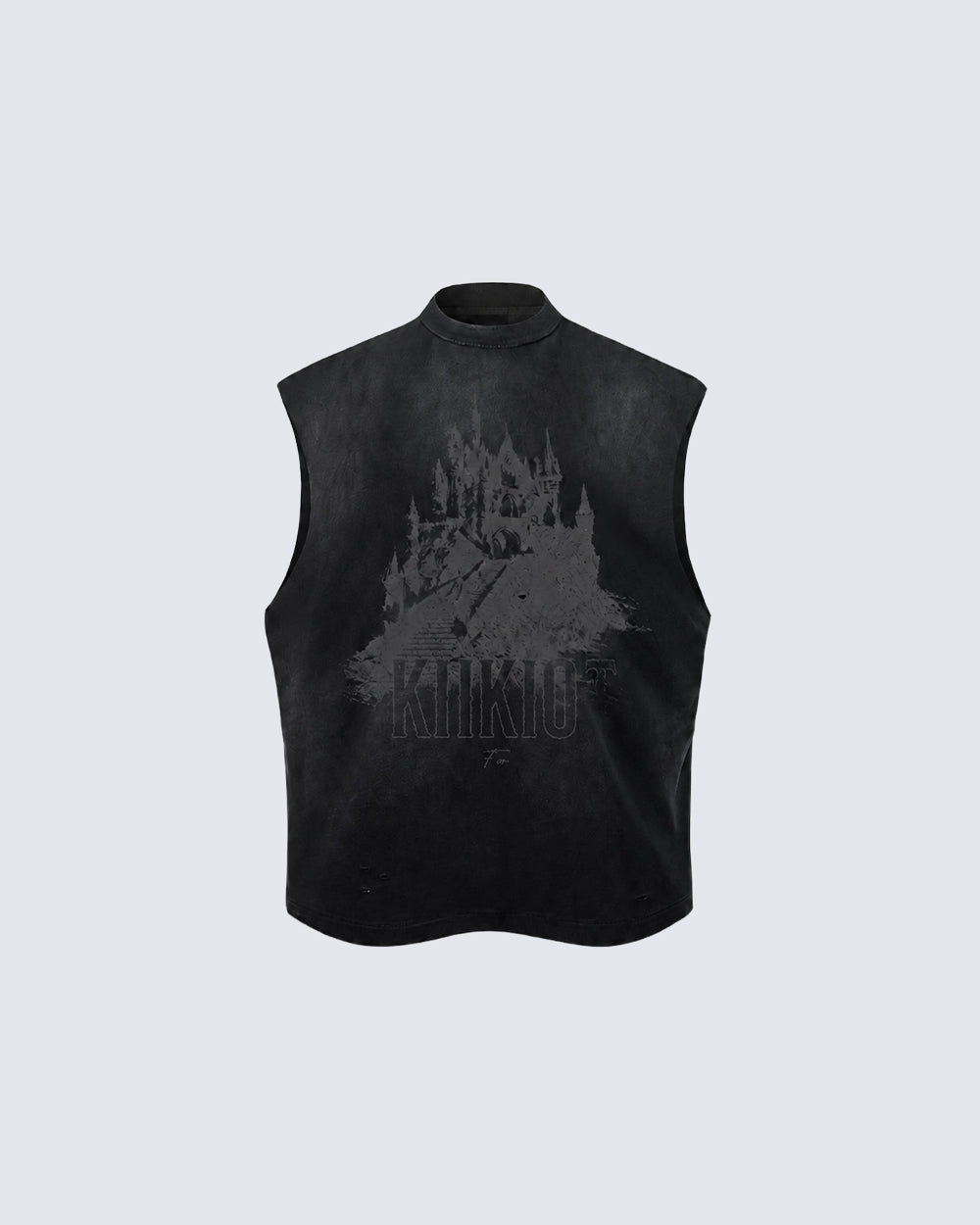 KIIKIO - New Wasteland Washed Sleeveless Vest
