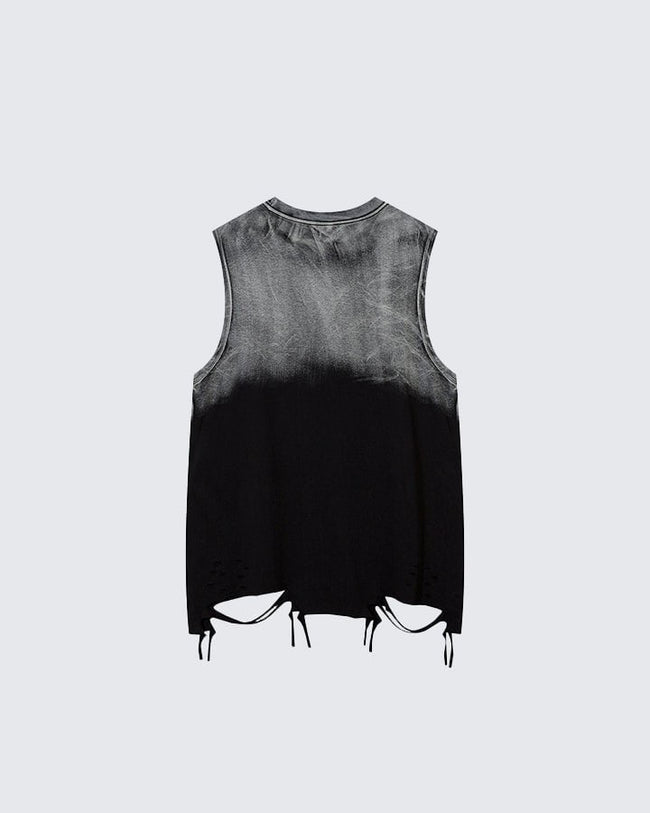Gradient Wash Pendant Street Tank Top Main Image