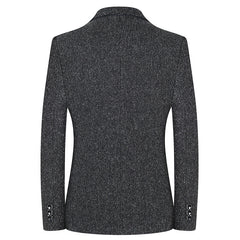Men's Casual Suit Men's Woolen Korean Version Trendy Fashion Single Jacket