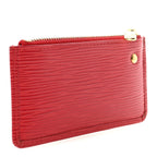 Epi Key Pouch Castillan Red