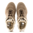 Suede Shearling Gymnasium Sneakers 39.5 Deserto