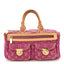 Monogram Denim Neo Speedy Fuchsia