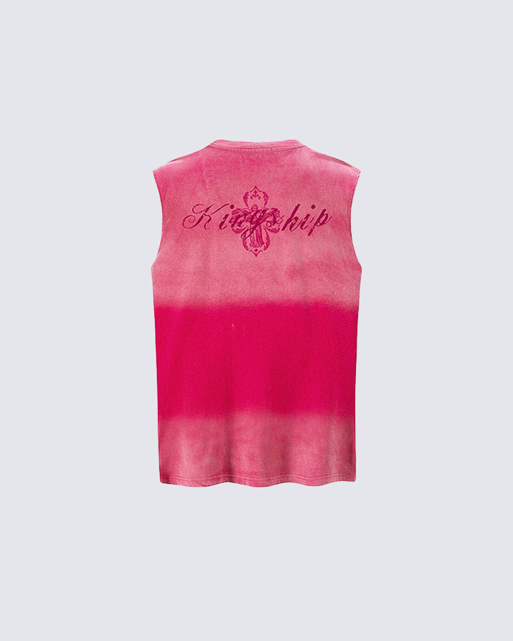 American Retro Style Minimalist Letter Print Vest