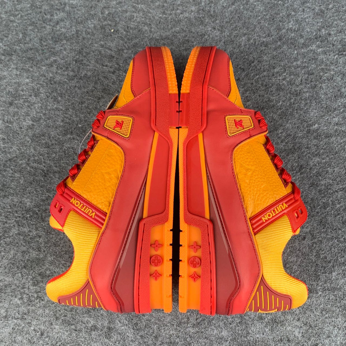 LV Trainer 'Bordeaux Red Orange'