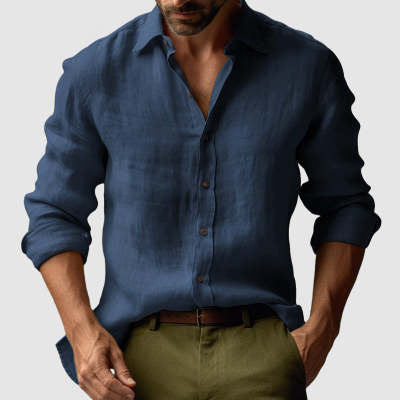 Digital Printing Men's Fashion Shirt