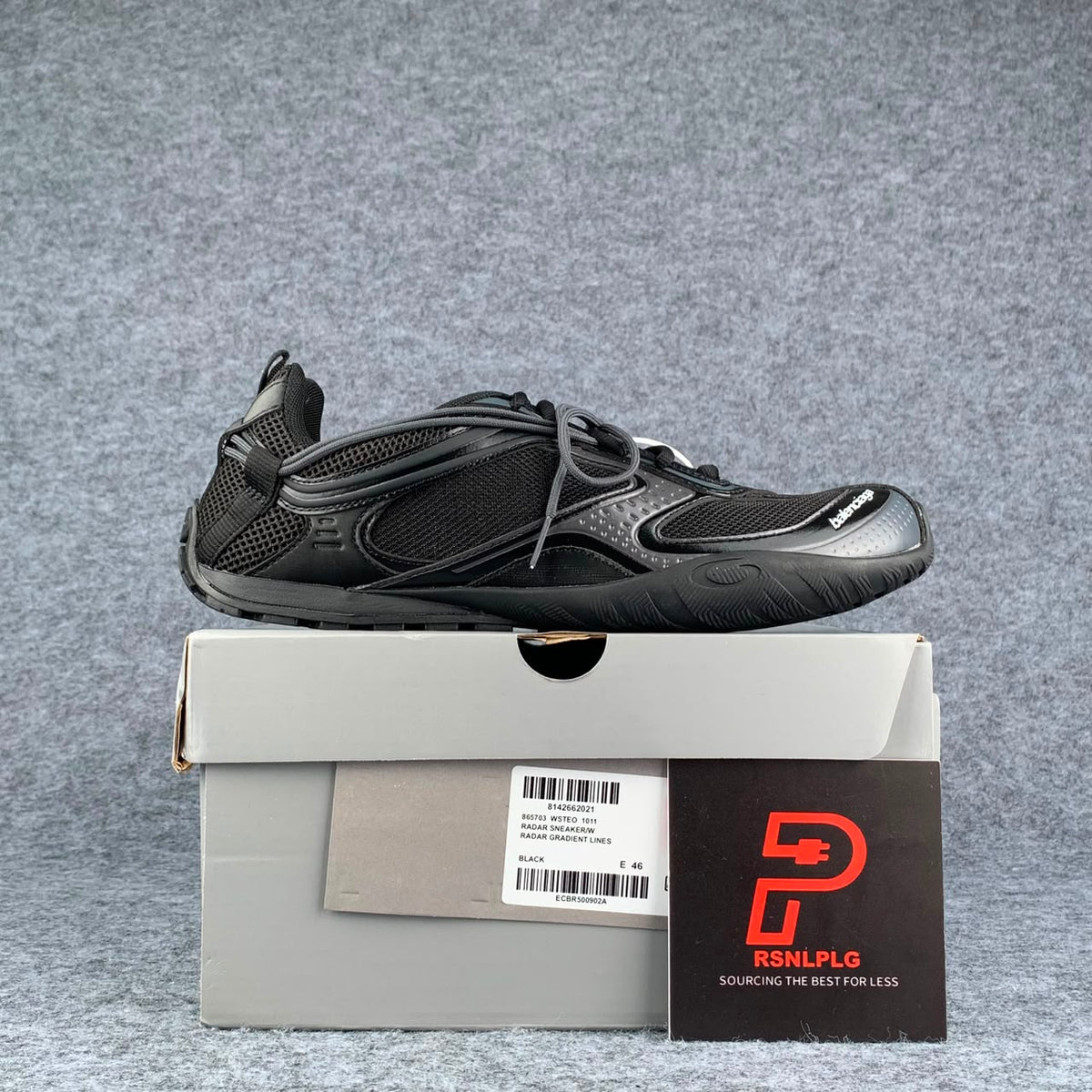 Balenciaga Radar Sneaker 'Black'