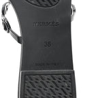 Rubber Chaine d'Ancre Rivage Sandals 38 Black