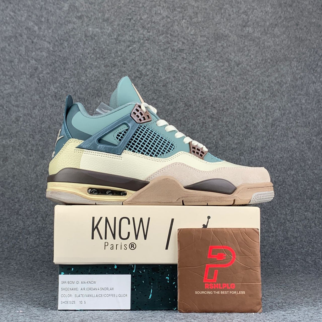 CUSTOM AIR JORDAN 4 RETRO “SNORLAX”