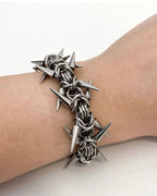 New Punk Spike Chain Bracelet