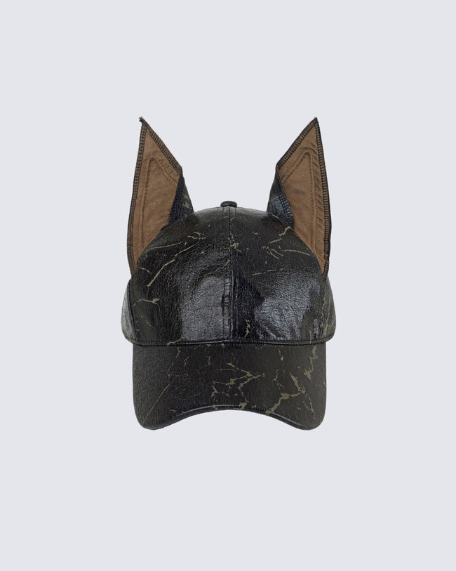 Punk Style Doberman Dog Ear Baseball Cap Hover Image