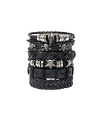 New Star Skull Braided Wristbands