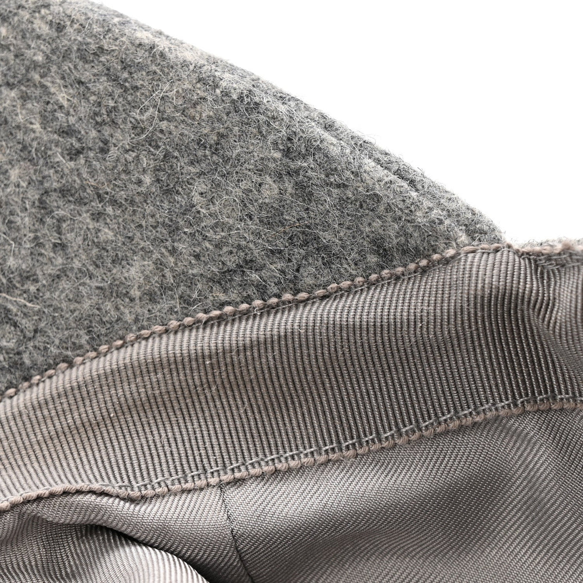 Wool Davis Varsity Hat 58 Gris Clair