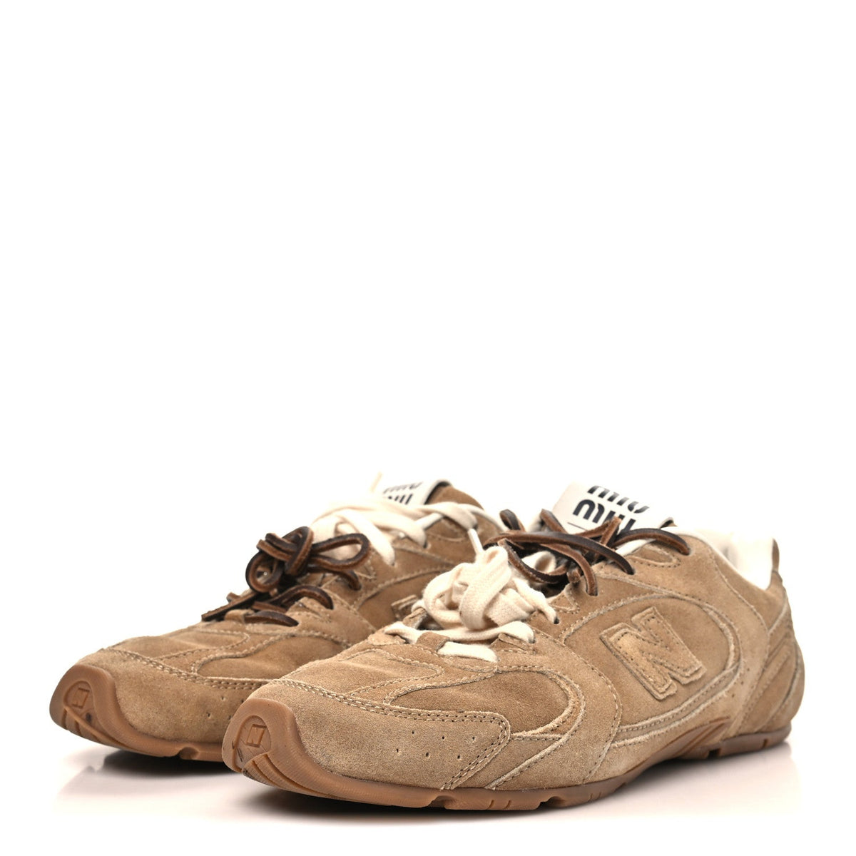 X NEW BALANCE Suede 530 SL Sneakers 38.5 Ecru