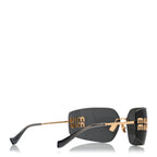 Metal Runway Sunglasses SMU54Y Slate Grey