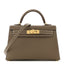 Epsom Mini Kelly Sellier 20 Etoupe