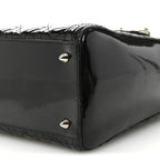 Patent Cannage Medium Lady Dior Black