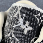 Custom Air Jordan 1 Low 'Noir Loom'
