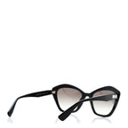 Acetate Cat Eye Sunglasses SMU 05U Black