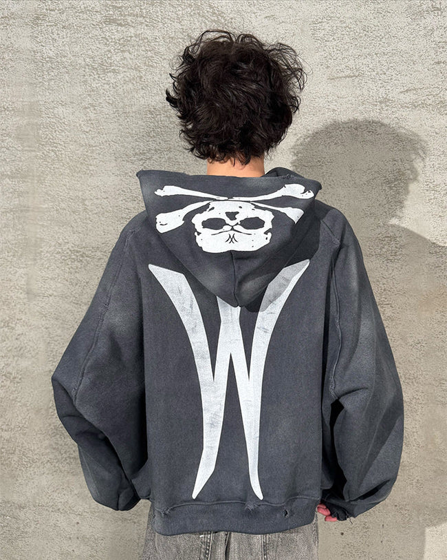 European and American Dark Style Hoodie Main Image