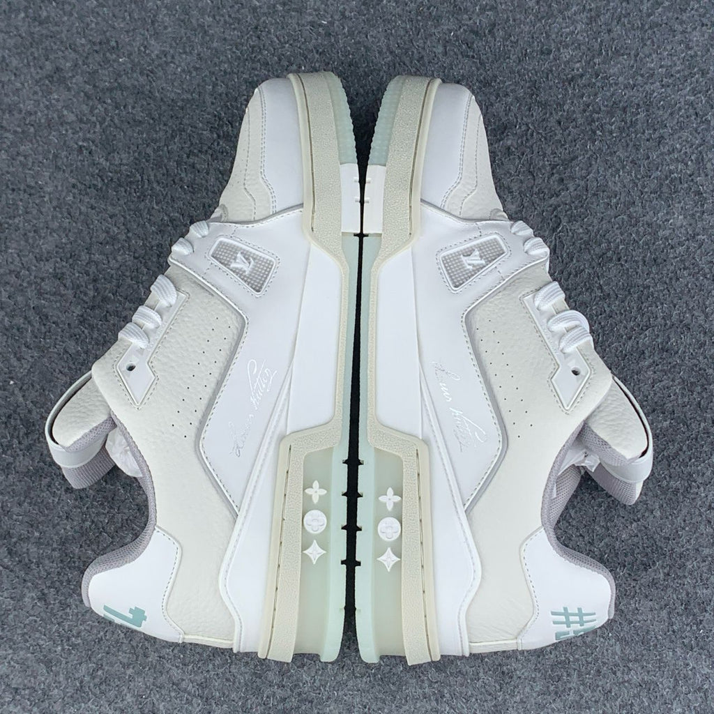 LV Trainer Low ' Cream White'