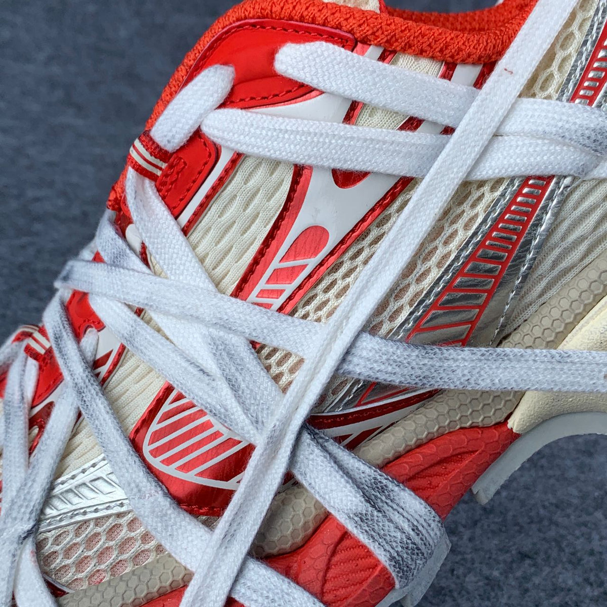 Balenciaga 3XL Extreme Lace Sneaker 'Worn-Out - Orange Beige'