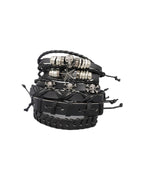 New Star Skull Braided Wristbands